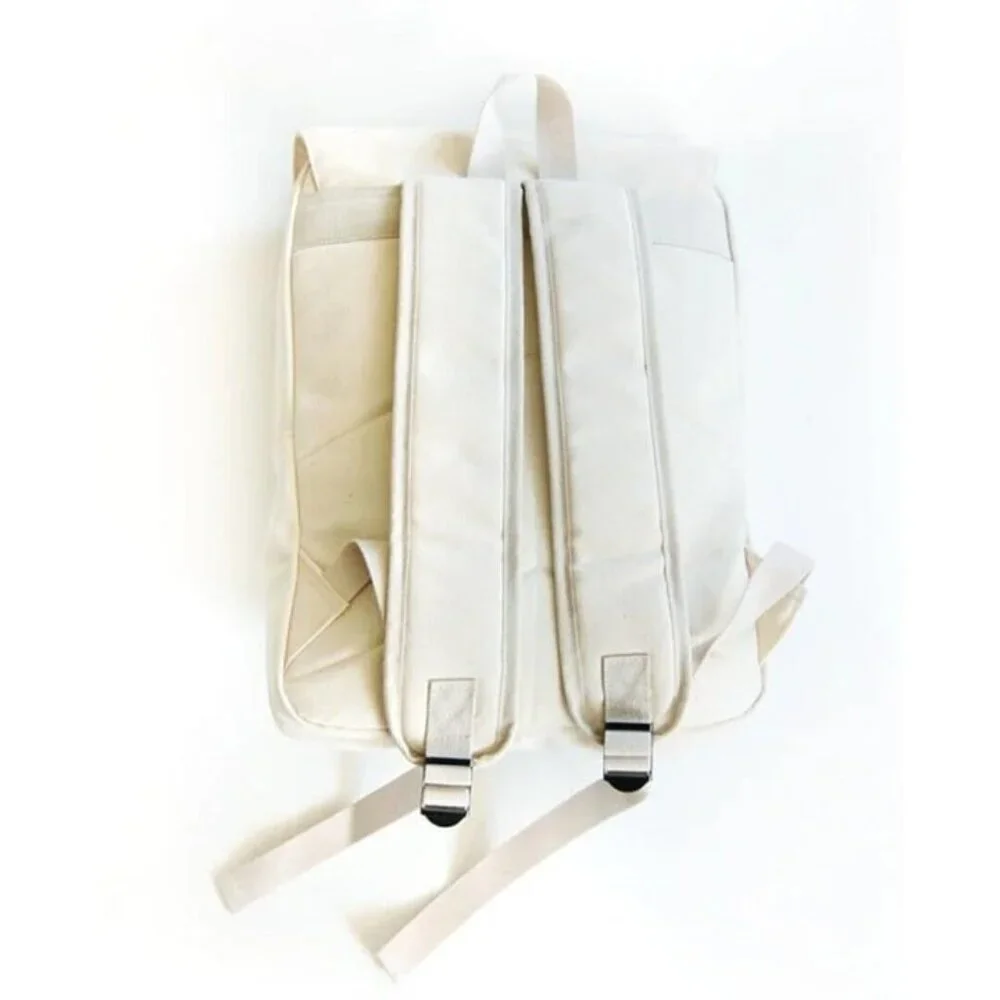 Off-White Spirit Fox Backpack - Pink Sakura Cherry Blossom -‎ Magnetic Closure